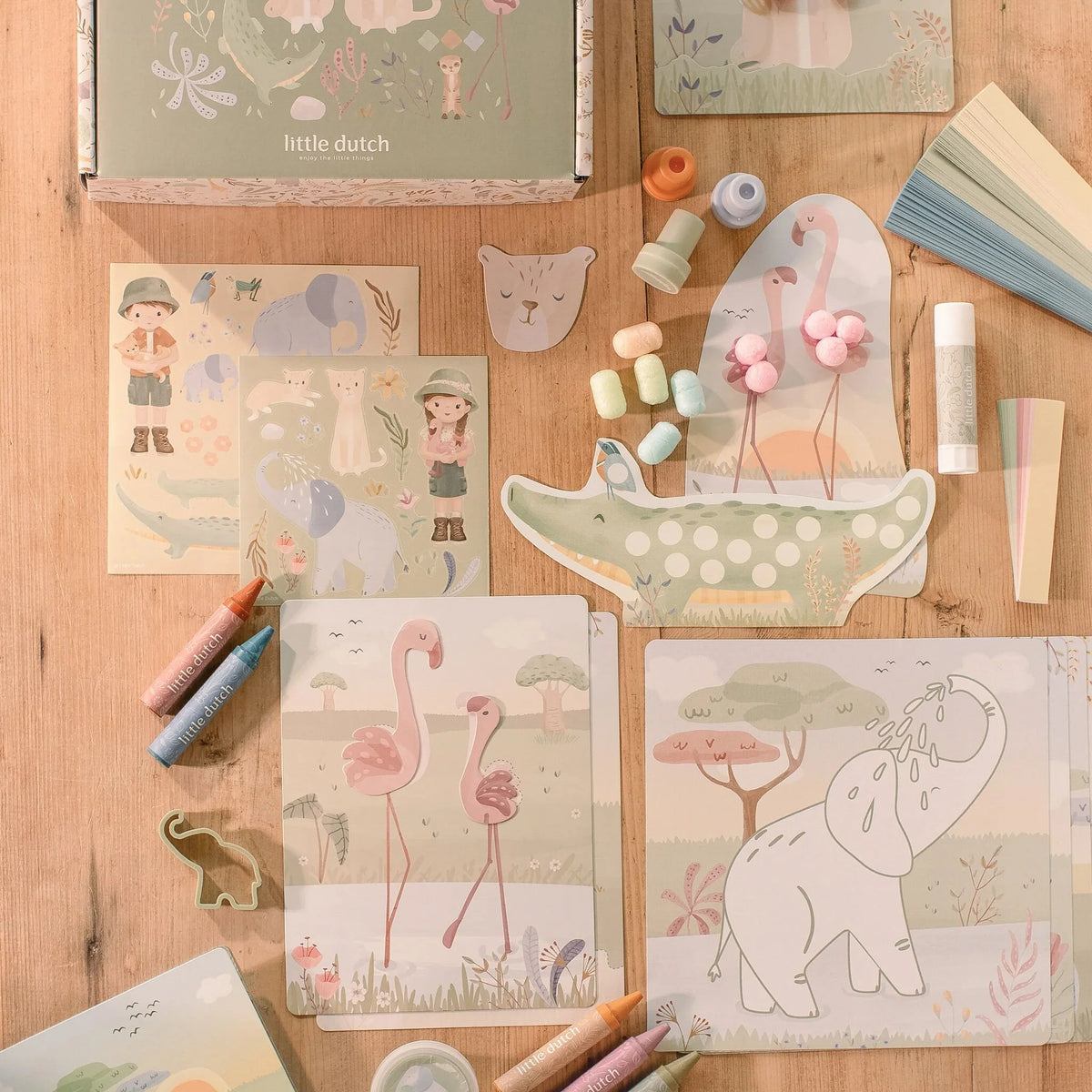 Box creativa Safari Friends