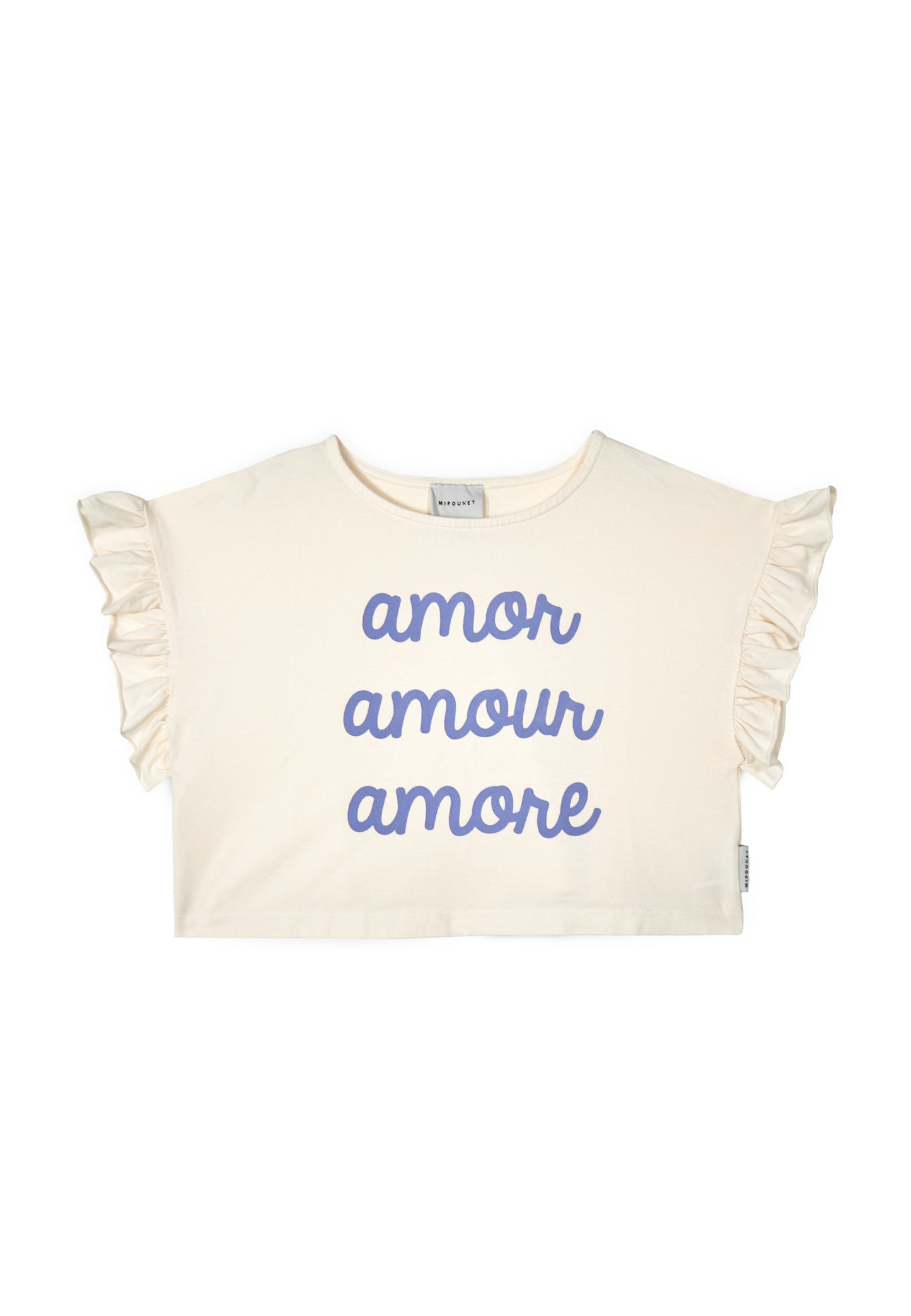 T-shirt Amour avorio