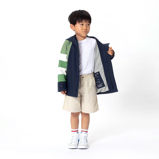 Giacca impermeabile - Roaring Mouse Blu/Verde