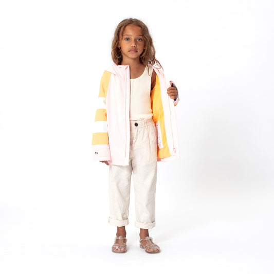 Waterproof jacket - Roaring Mouse Pink/Orange