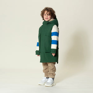 Giacca Striped Fox verde