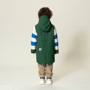 Giacca Striped Fox verde
