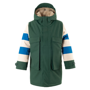 Giacca Striped Fox verde