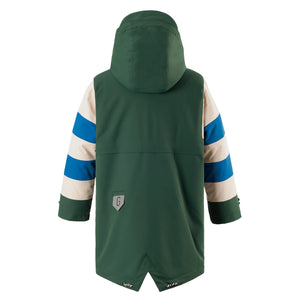 Giacca Striped Fox verde