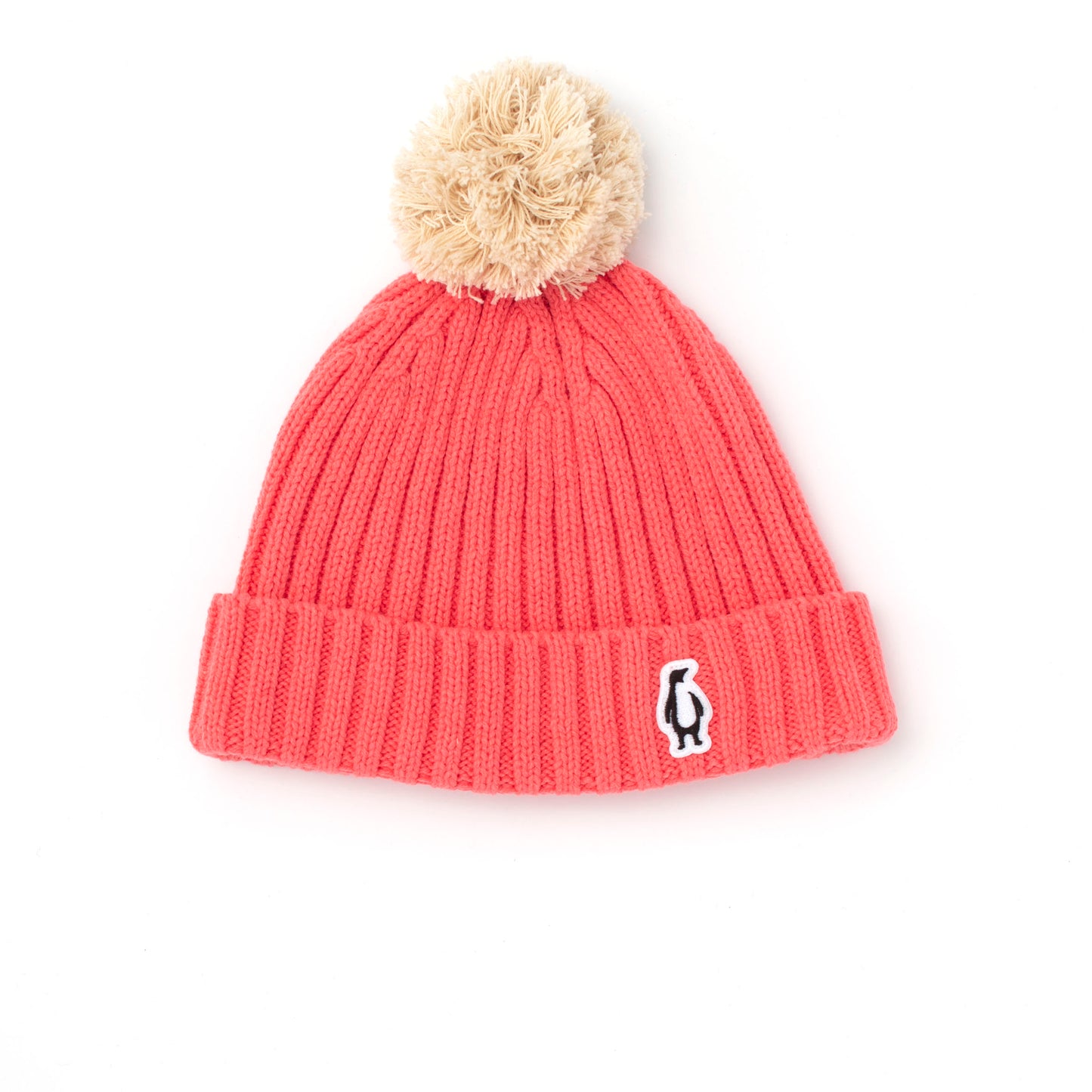 Pink Big Bee pompon hat