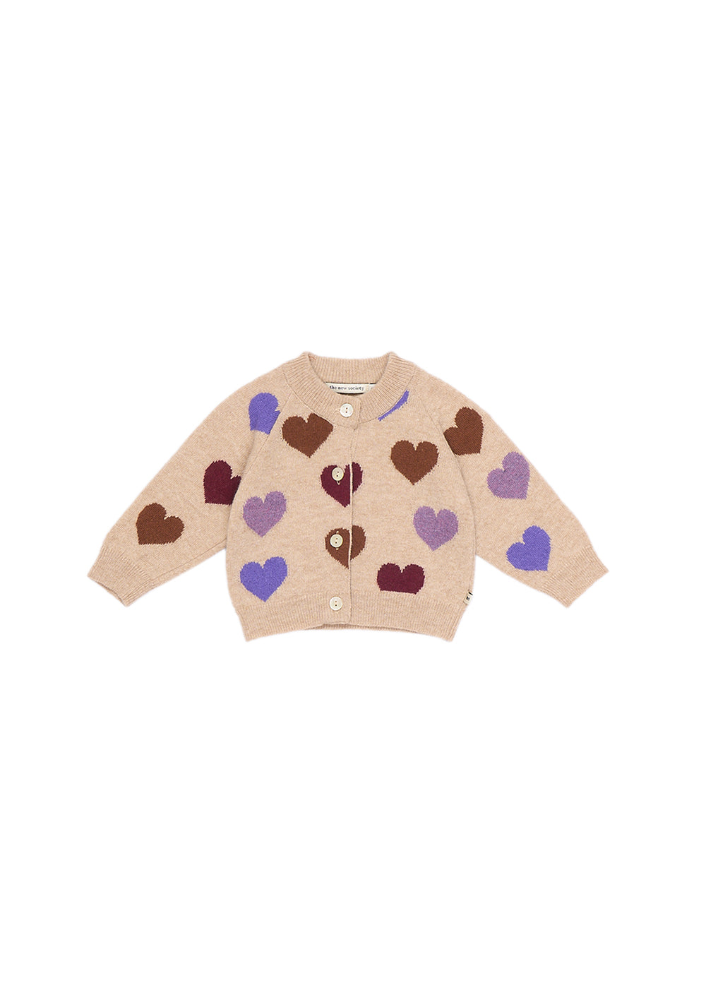 Cardigan baby cuori