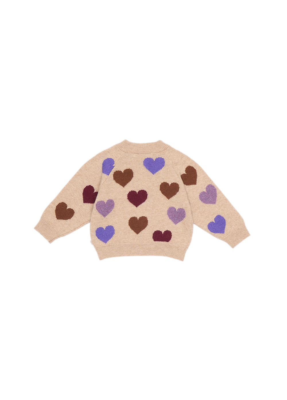 Cardigan baby cuori
