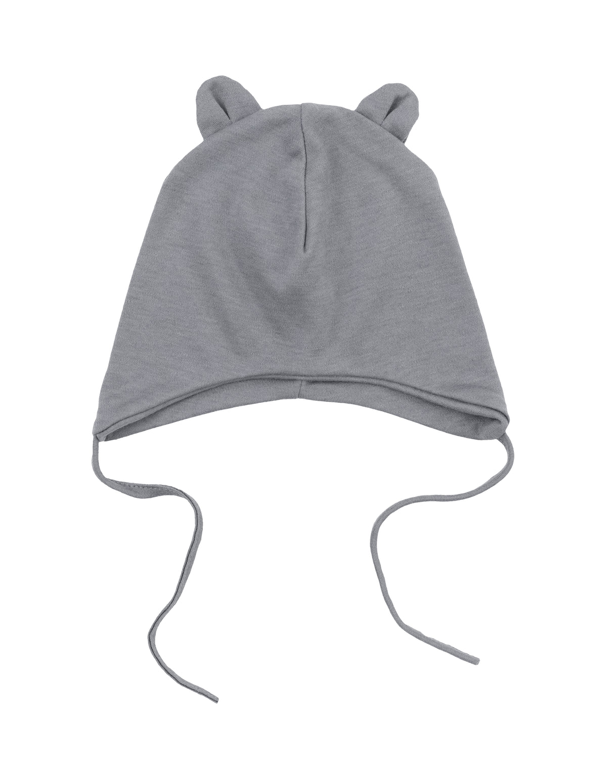 Cuffietta neonato lyocell/lana orecchie orso Night Owl