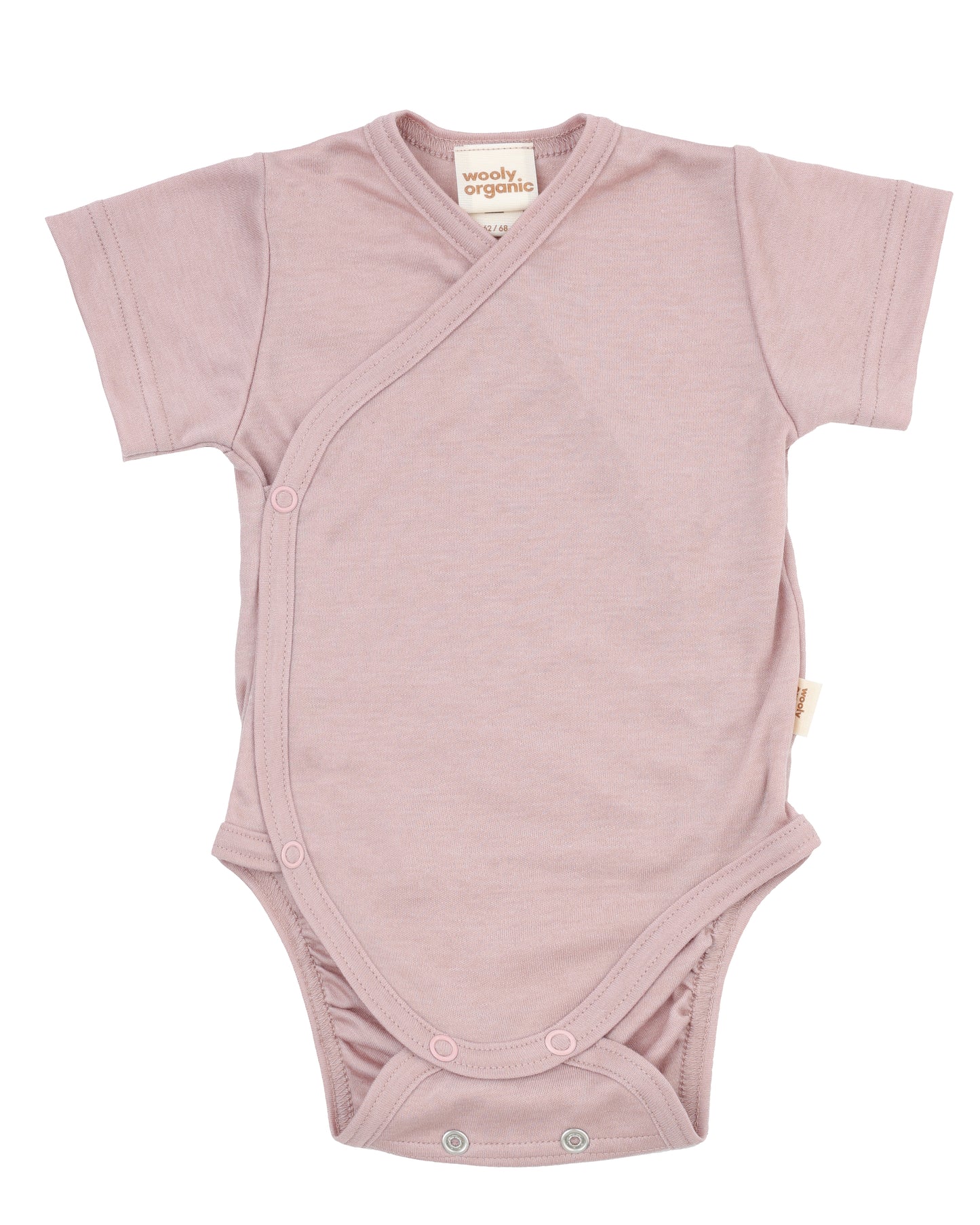Body manica corta Pink Sand Lyocell/Lana