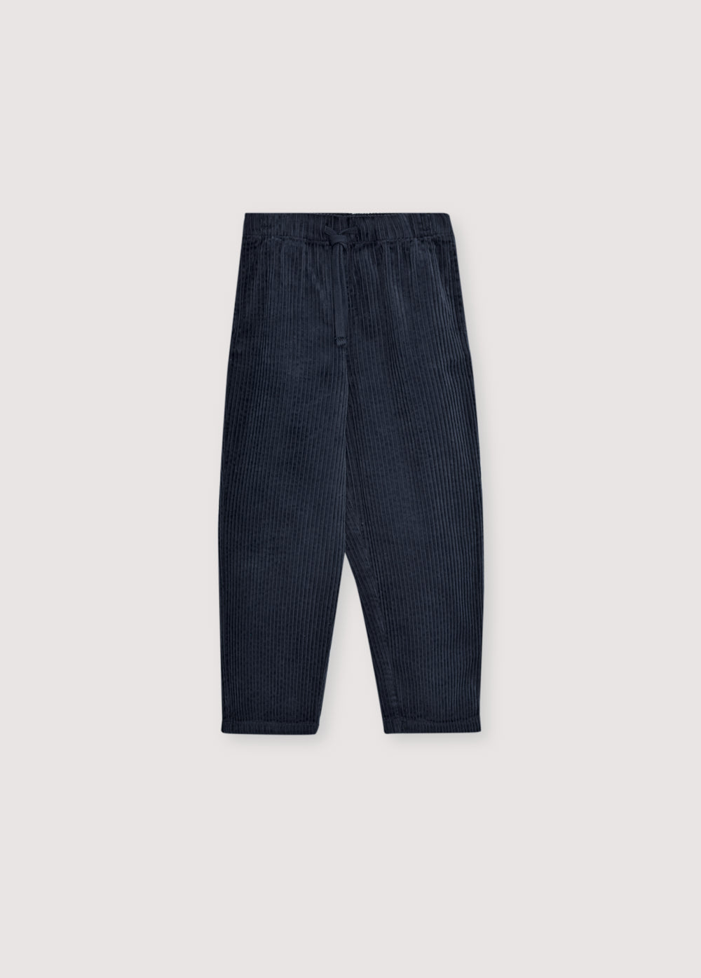 Pantalone in velluto blu Nicol