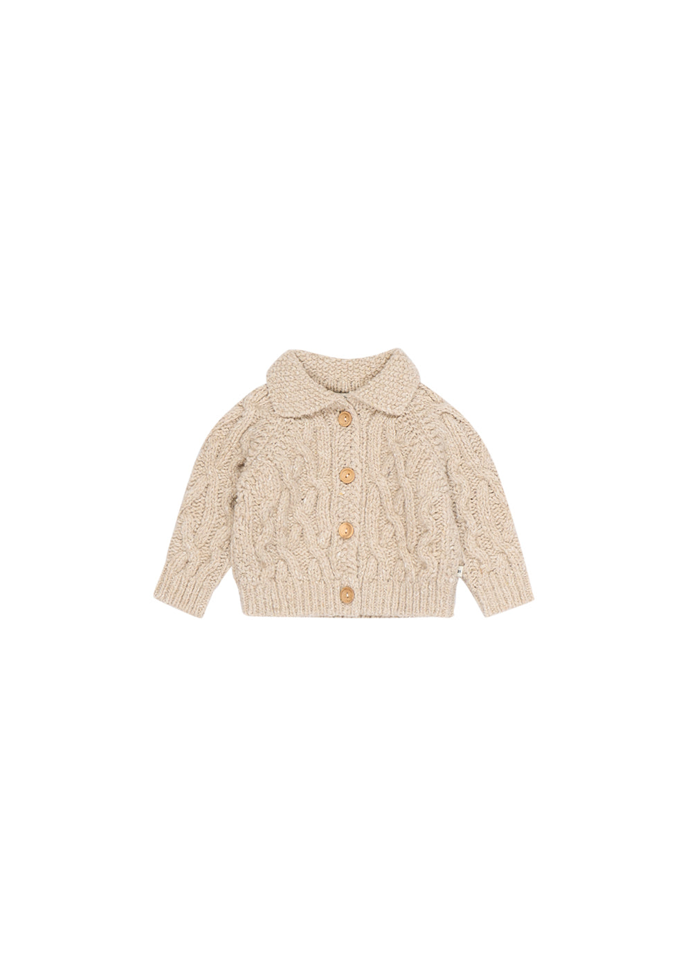 Tirso sand baby cardigan