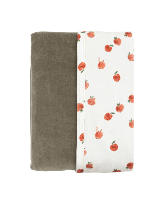 Coperta reversibile Apple cotone BIO