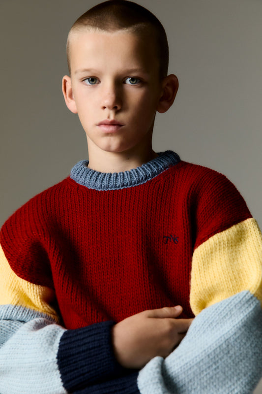 Maglione a righe Zernatt