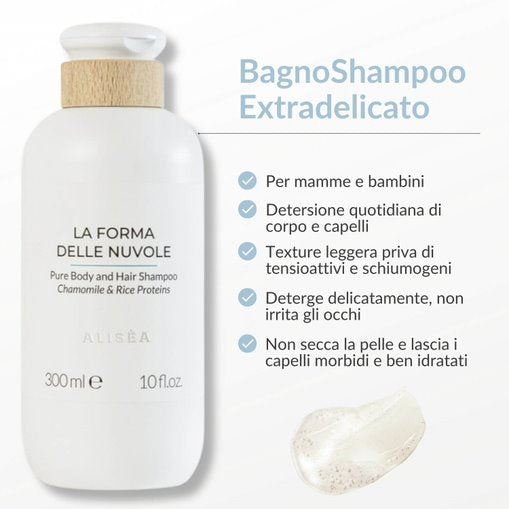 LA FORMA DELLE NUVOLE, Bagno Shampoo
