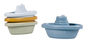 Barchette per il bagnetto blu