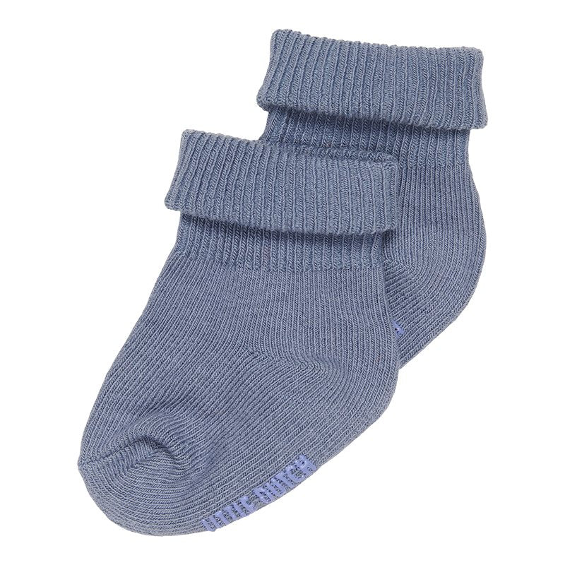 Blue baby socks