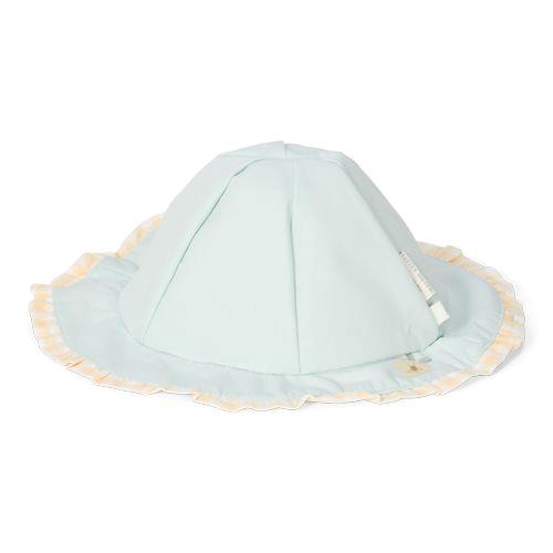 Cappello reversibile Yellow Check/Light Green