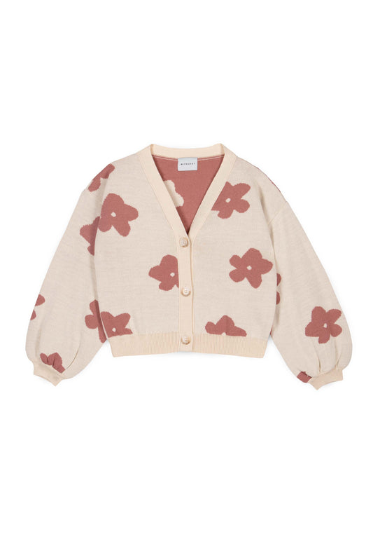 Cardigan Flora in lana