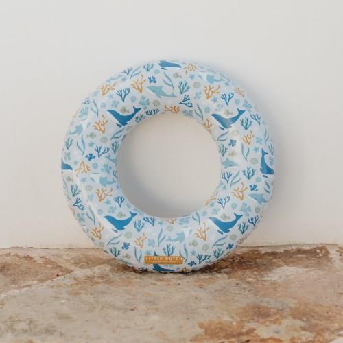 Ocean Dreams Blue inflatable donut