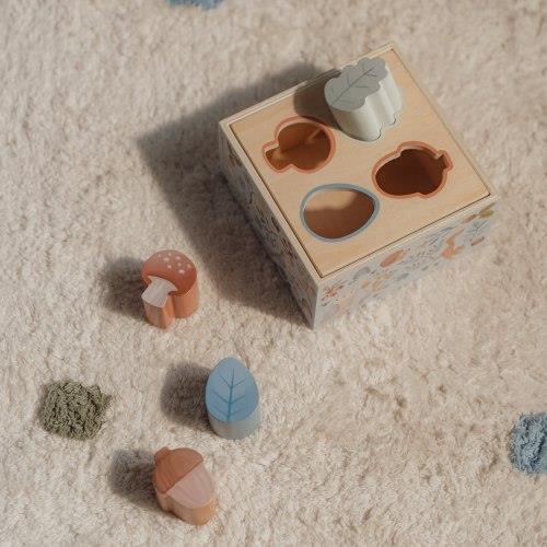 Cubo con forme a incastro Forest Friends
