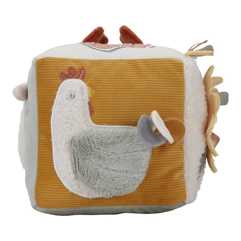 Cube d'activités souple Little Farm