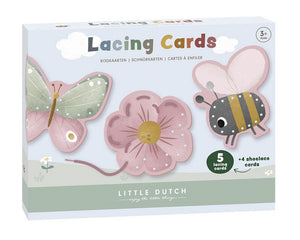 Gioco lacci da infilare Flowers&Butterflies