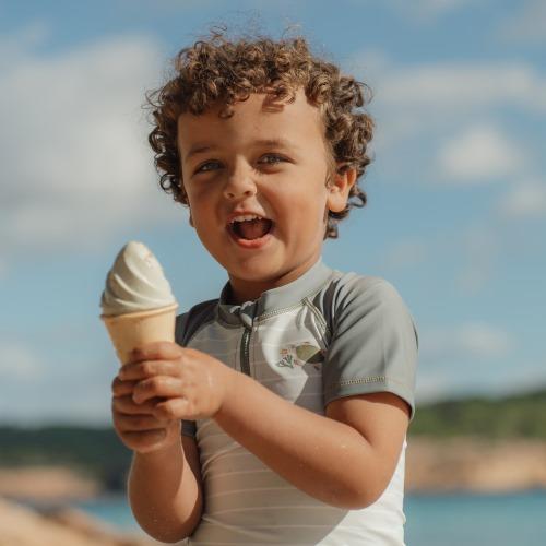 Fresh Greens sand ice cream cone set