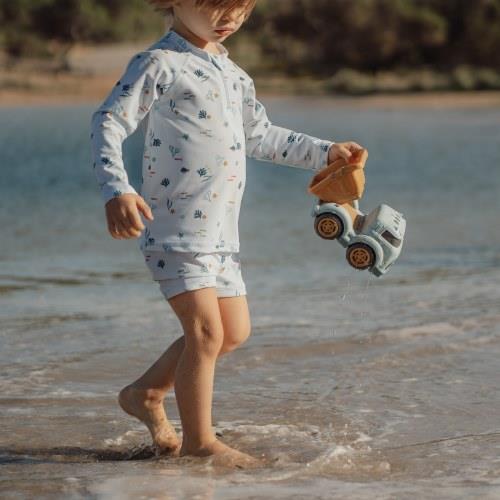 Ocean Dreams Blue Dump Truck