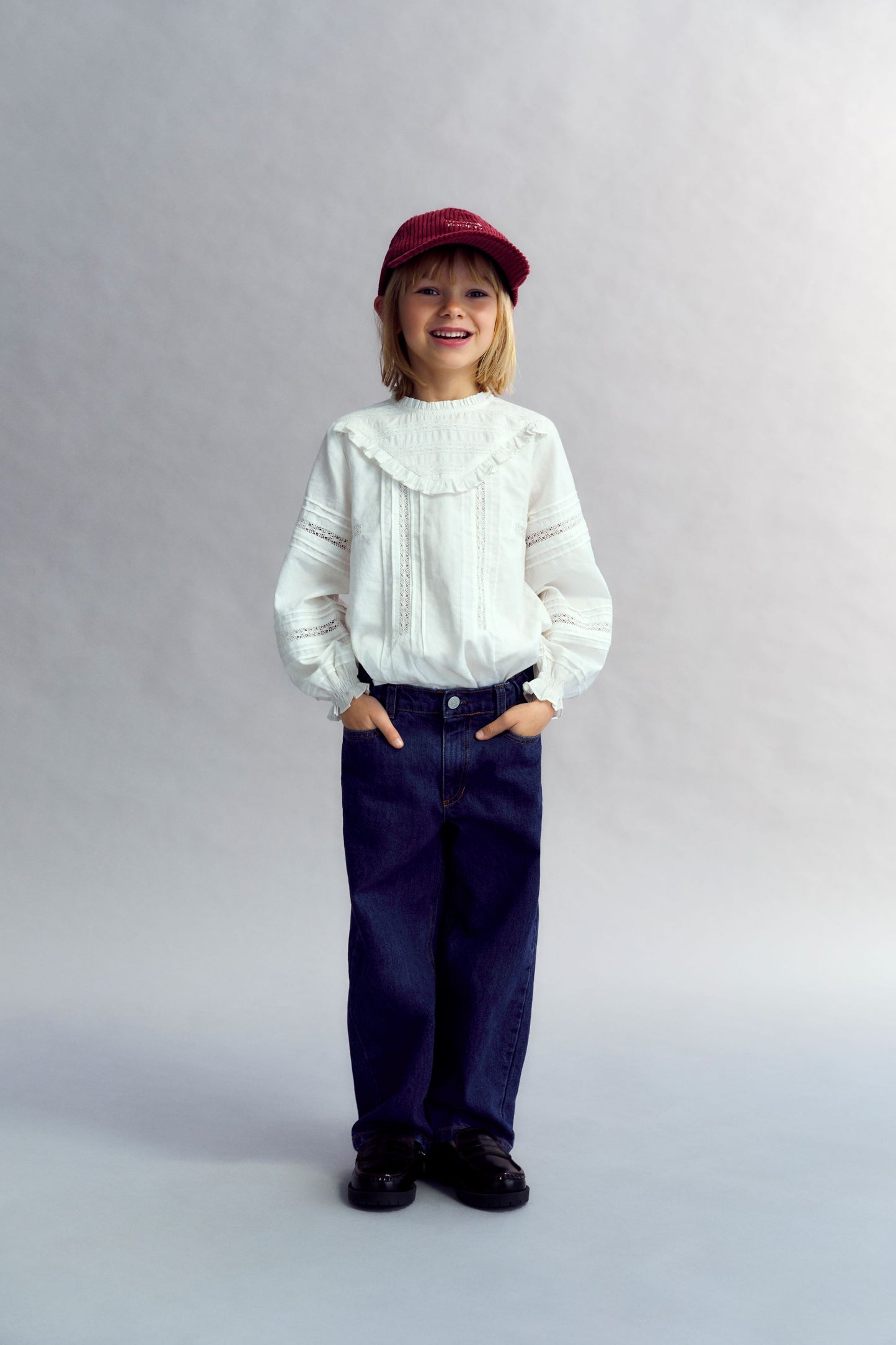 Jeans Wide Leg a gamba larga