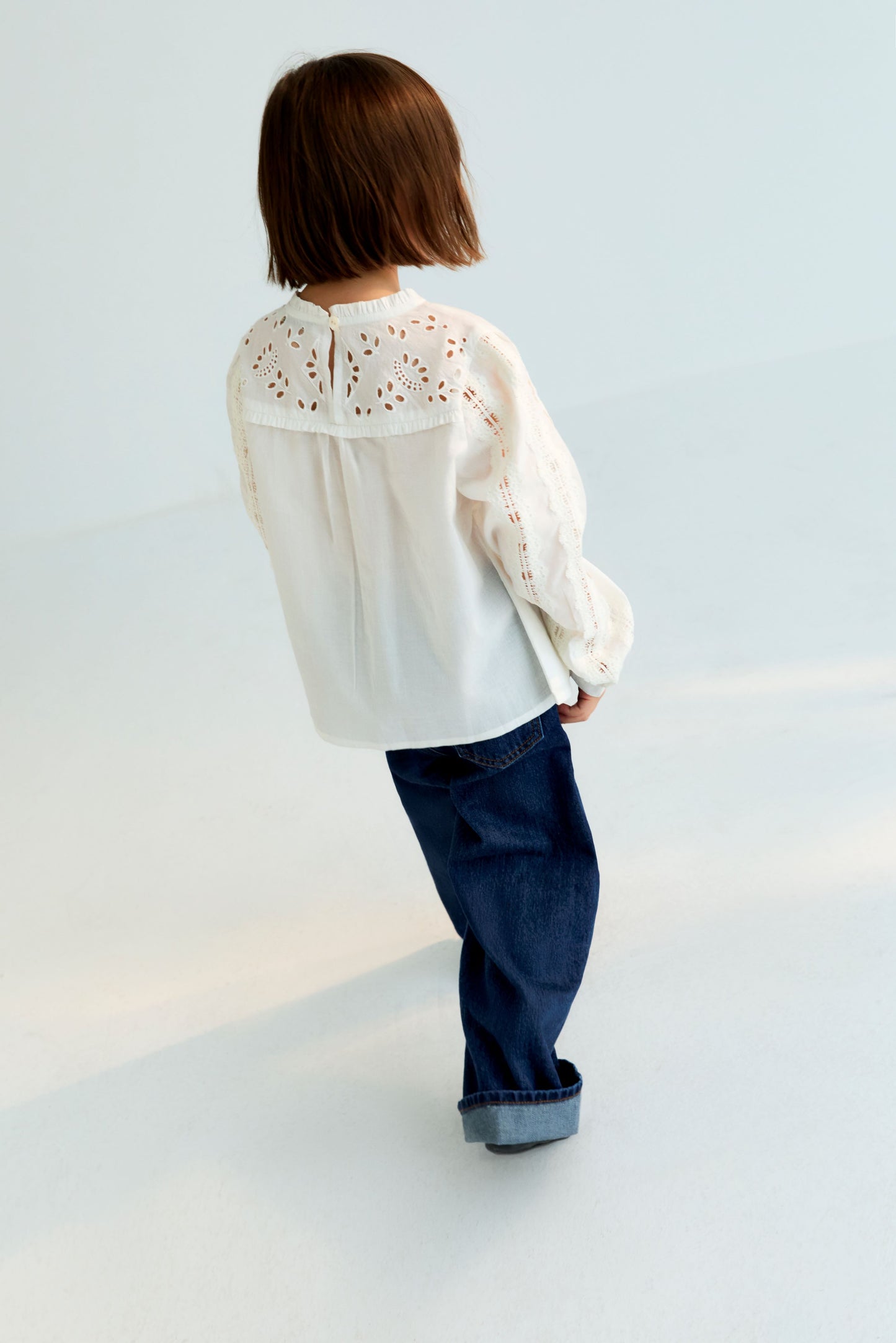 Jeans Wide Leg a gamba larga