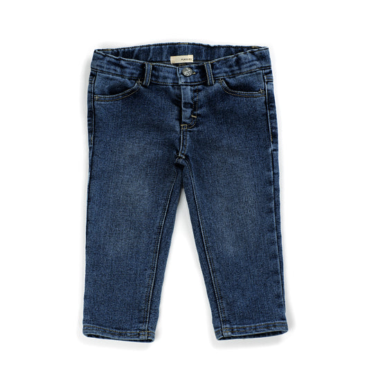 Jeans slim fit blu scuro