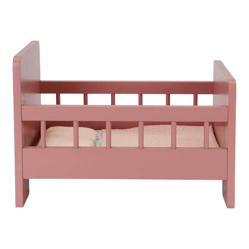 Lettino delle bambole rosa