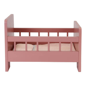 Lettino delle bambole rosa