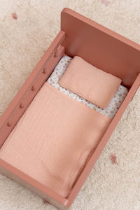 Lettino delle bambole rosa