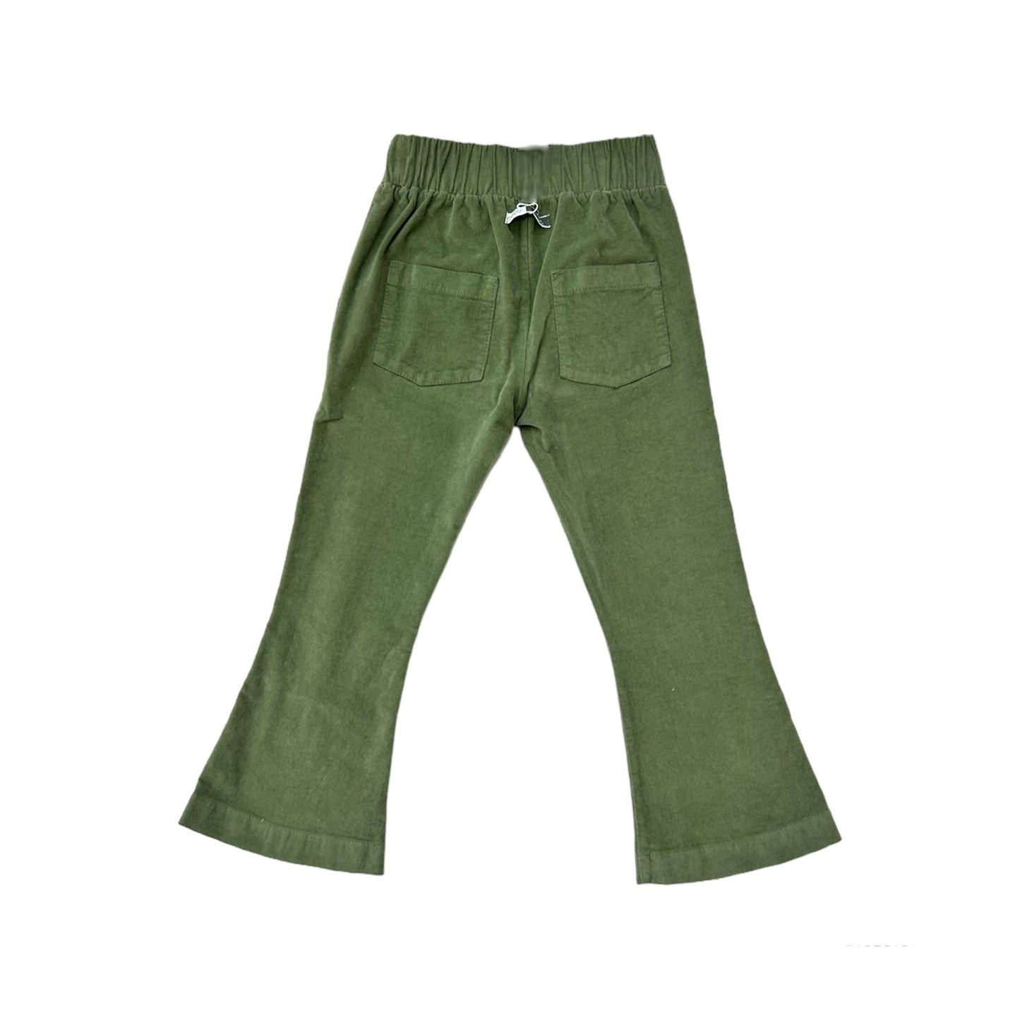 Velvet trumpet trousers