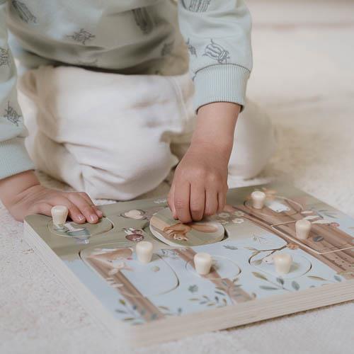 Puzzle in legno sonoro Forest Friends