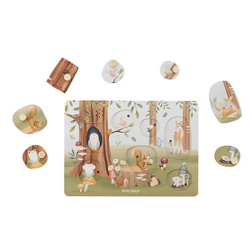 Puzzle in legno sonoro Forest Friends
