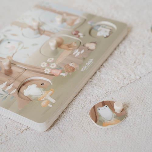 Puzzle in legno sonoro Forest Friends