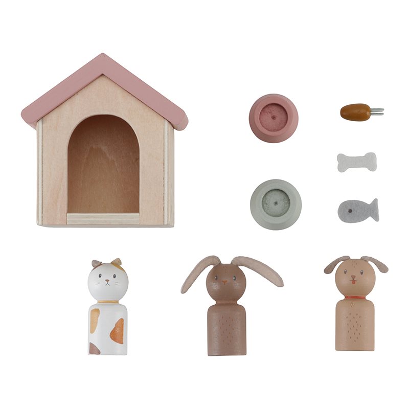 Set animali casa delle bambole