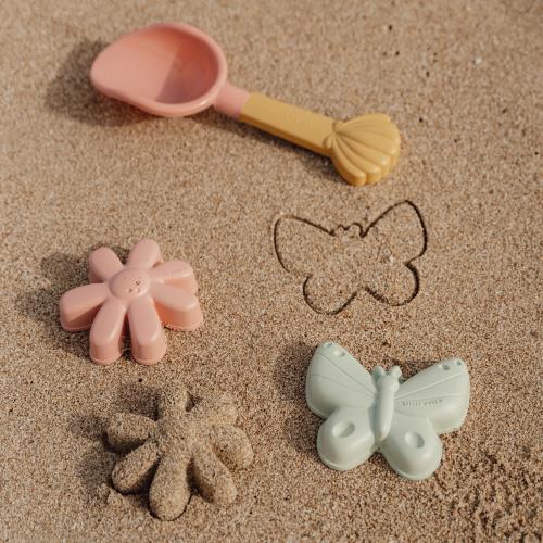 Paletta e formine da spiaggia Flowers & Butterflies