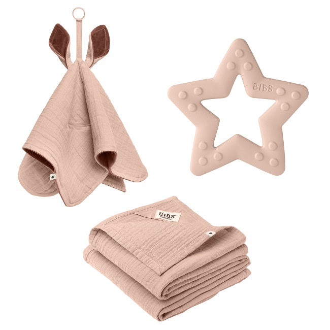 Coffret naissance bébé rose blush
