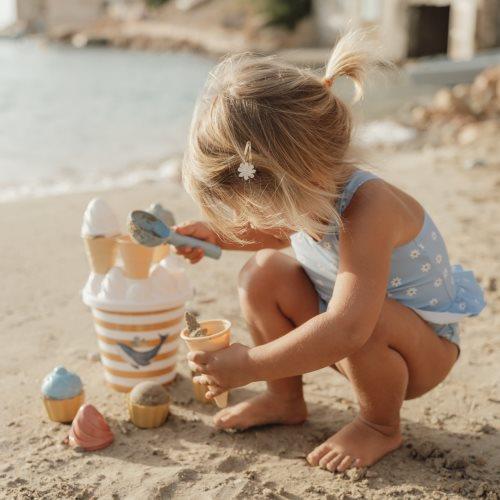 Set secchiello e gelati da spiaggia Ocean Dreams Blue