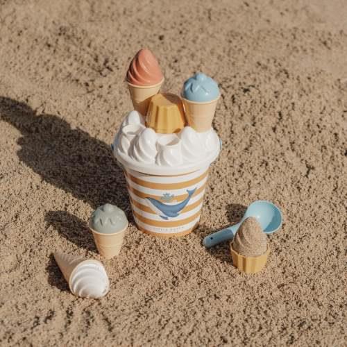Set secchiello e gelati da spiaggia Ocean Dreams Blue