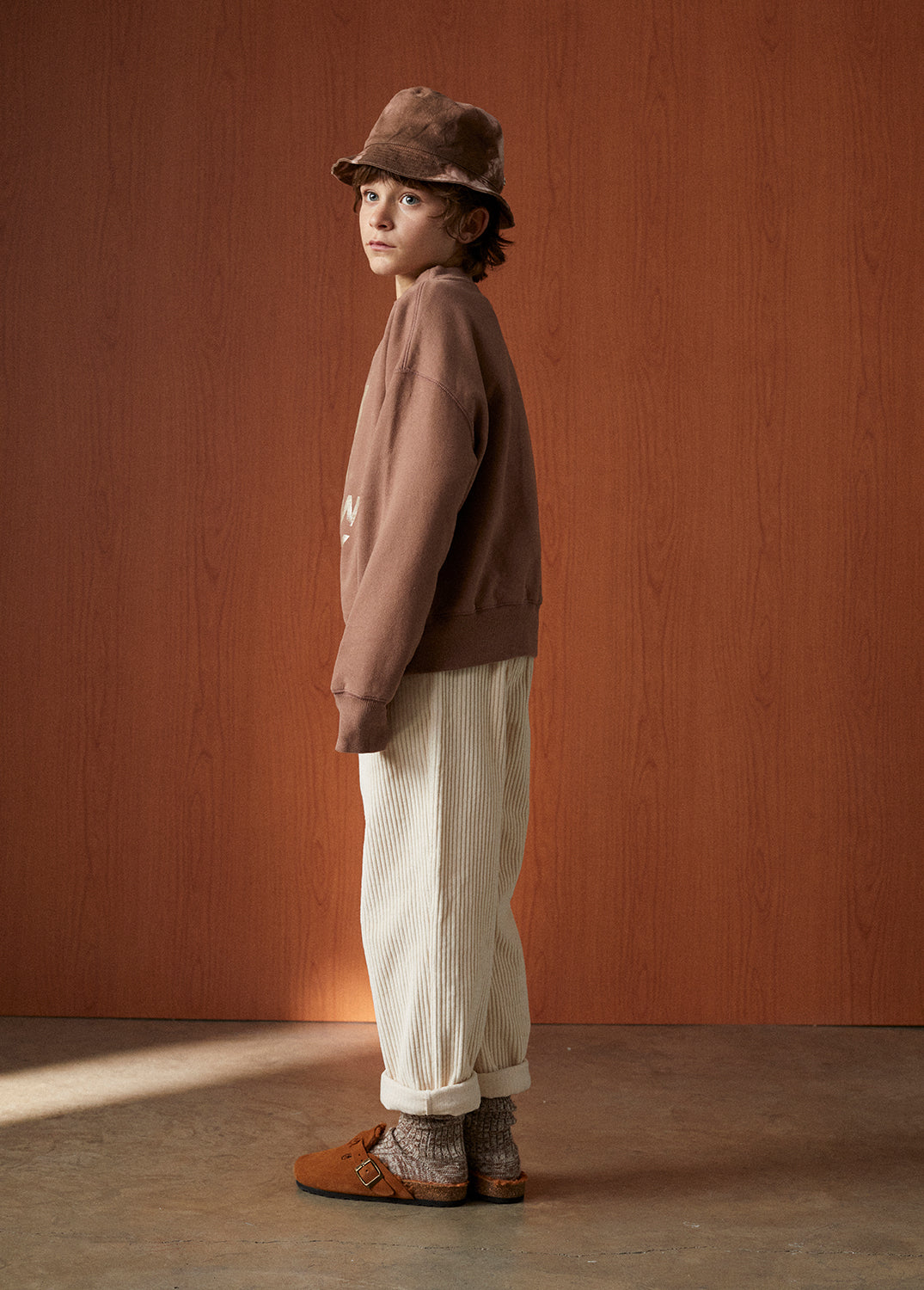 Cameron sand velvet trousers