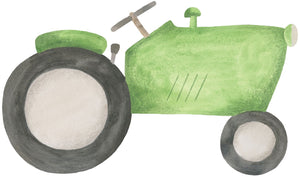 Decoro pre-incollato Green Tractor