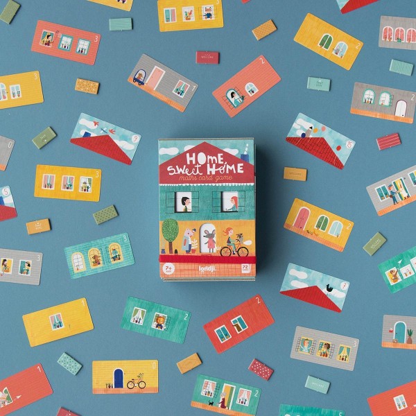 Jeu de cartes-Home, sweet home! Jouez avec les mathématiques !