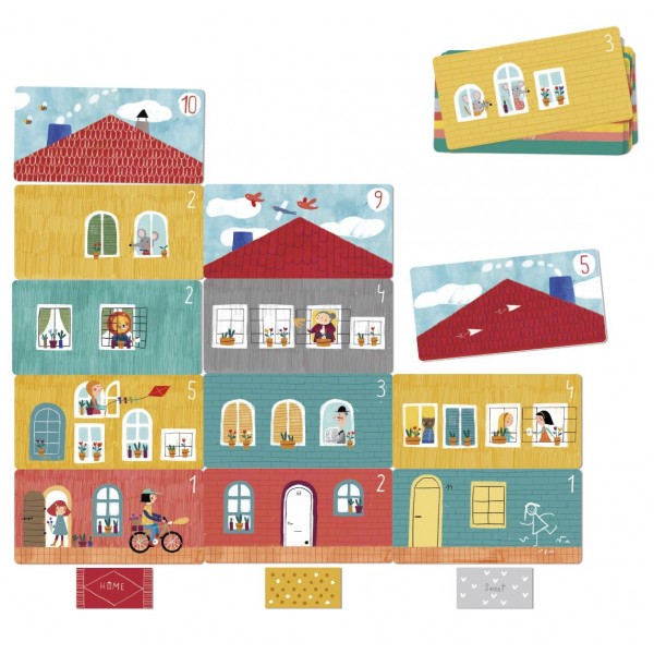 Jeu de cartes-Home, sweet home! Jouez avec les mathématiques !