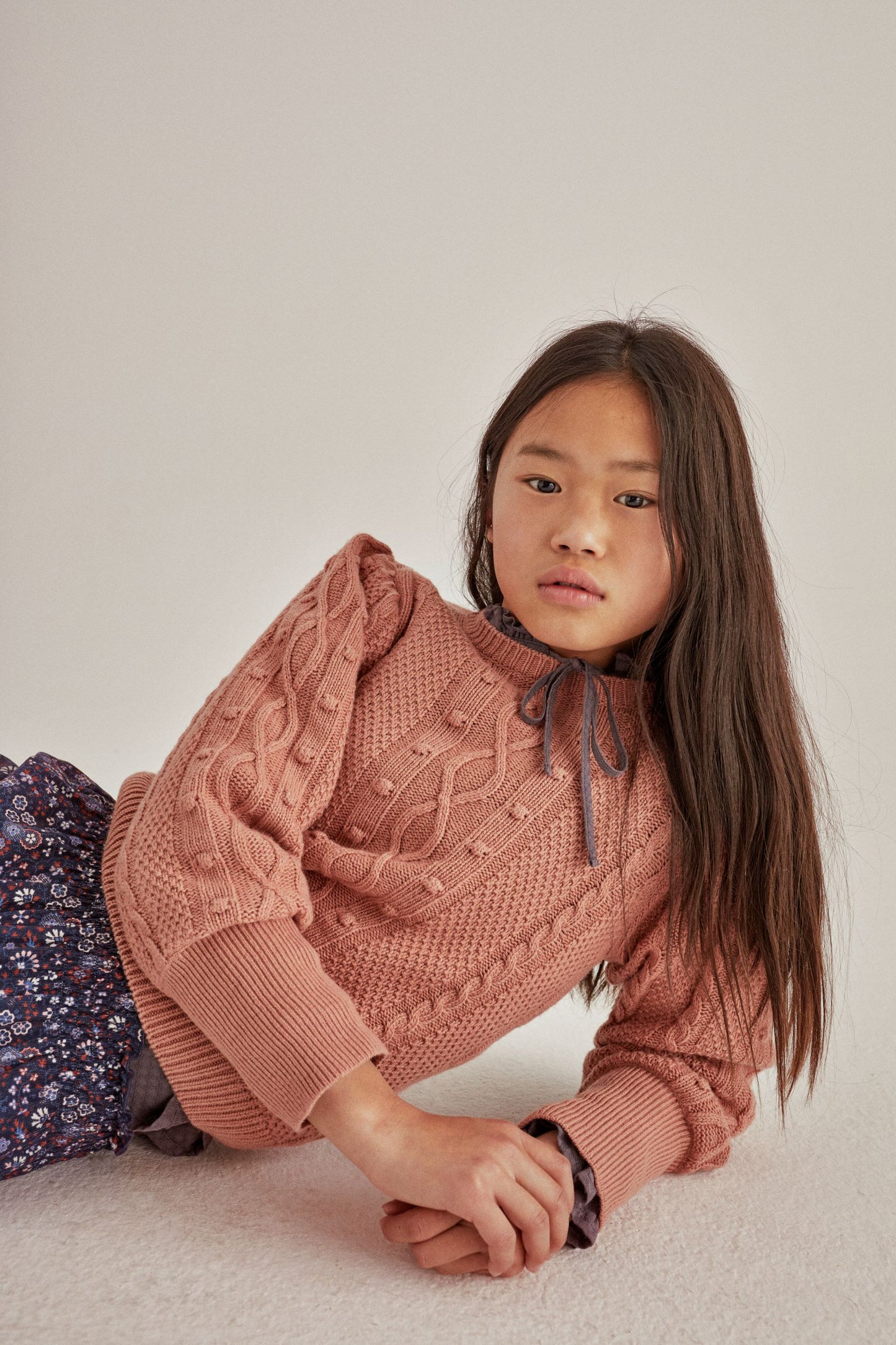 Pull Lourdes en laine et cachemire