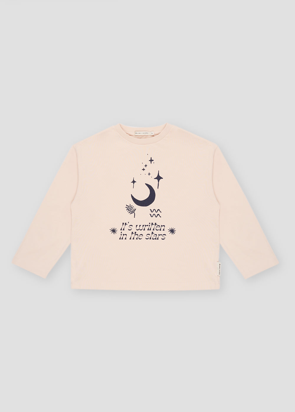 T-shirt Moon manica lunga in cotone Bio
