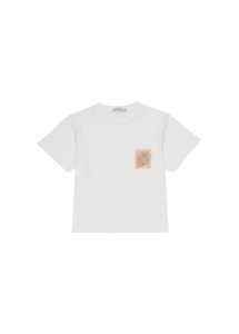 T-shirt manica corta Noa con taschino, cotone BCI